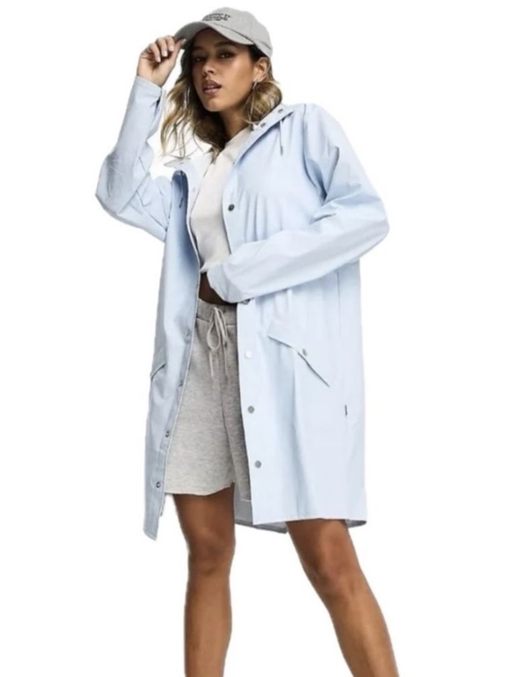 Rains Hooded Rain Coat